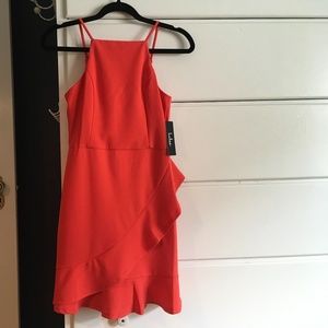 Red Bodycon Dress, Size S